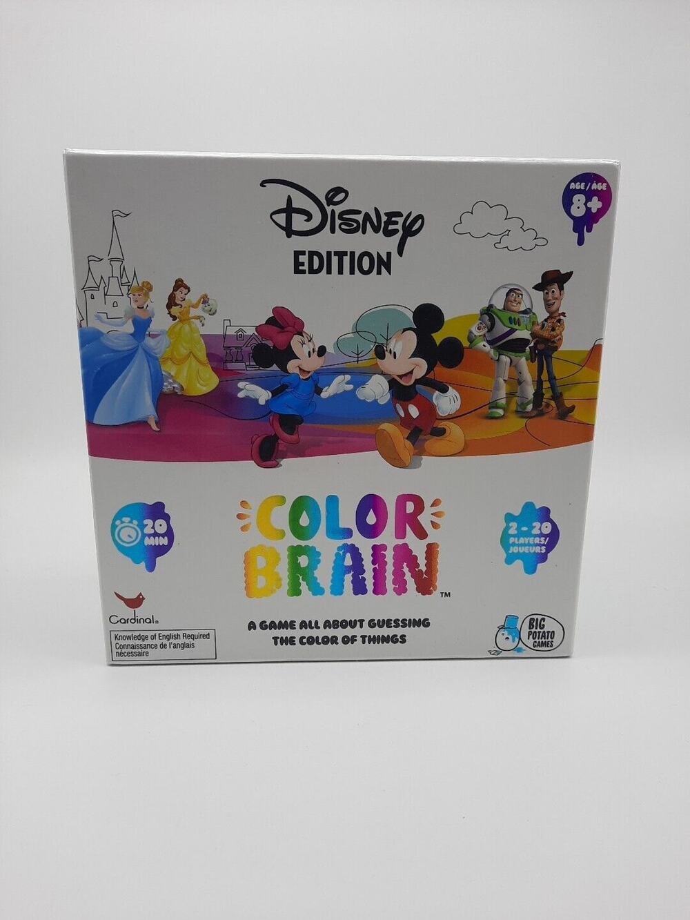 Disney Edition Color Brain Game Cardinal